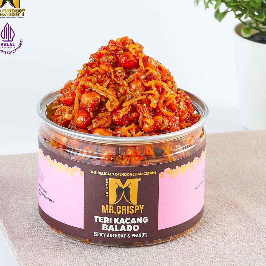 

[KODE Z7HSU] Teri Kacang Balado/Teri Medan Mr.Crispy