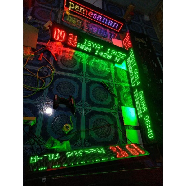 JWS. jadwal sholat masjid+alarm