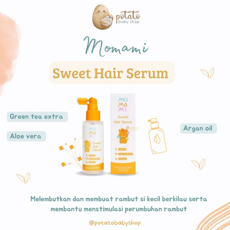 Momami Sweet Hair Serum - Serum Rambut Anak