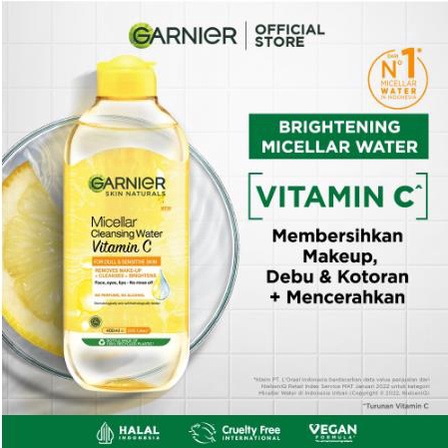 ^ KYRA ^ GARNIER Micellar Water Water Pembersih Wajah dan Makeup