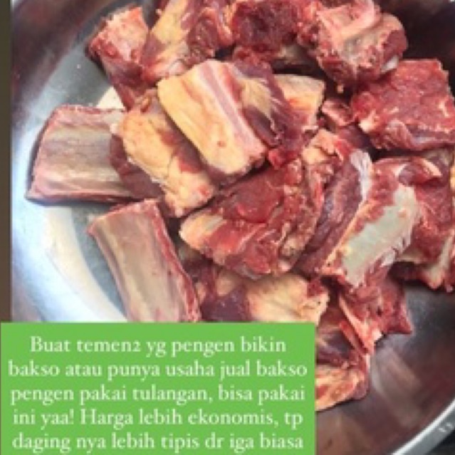

Iga bakso 500gr