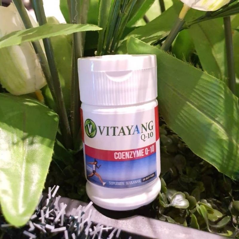 Vitayang Coenzyme Q10 Suplemen Antioksidan Untuk Kesehatan Jantung Original kk Indonesia