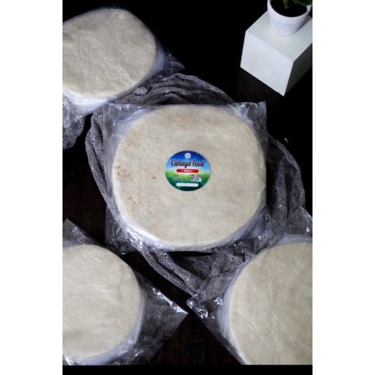 

TORTILLA BESAR (Kulit kebab) Uk. 25cm isi 20lembar