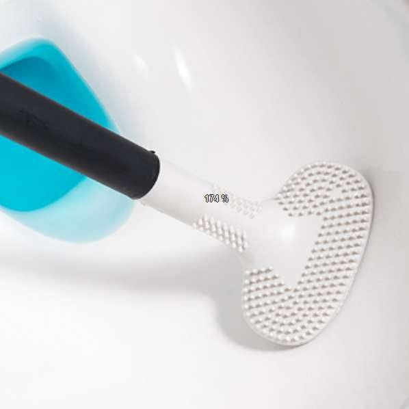 Sikat wc golf Brush Toilet Golf Silicone / Sikat pembersih WC Silikon sikat kloset Kloset Closet Silikon Brush / Brush Toilet Golf Silicone Sikat Pembersih Toilet WC Lengkung Fleksibel