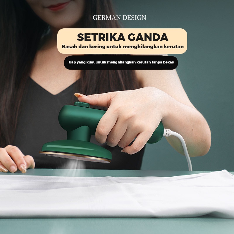 Setrika Uap Portable Travel Sederhana 360 Derajat Setrika Uap Mini Setrika Mini Portable Cepat Panas Bisa Spray