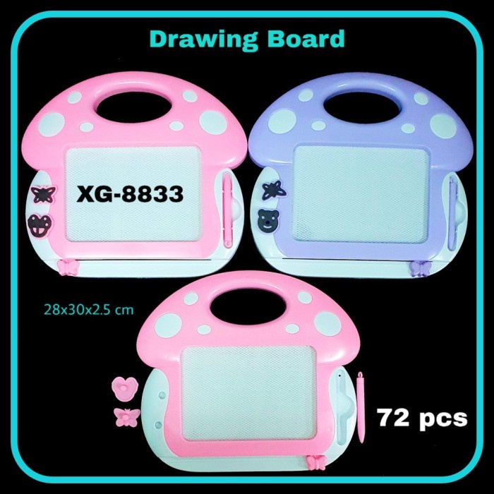 

PRO Magic Board XG-8833 / Drawing Board / Papan Tulis / Papan Gambar - Bebas