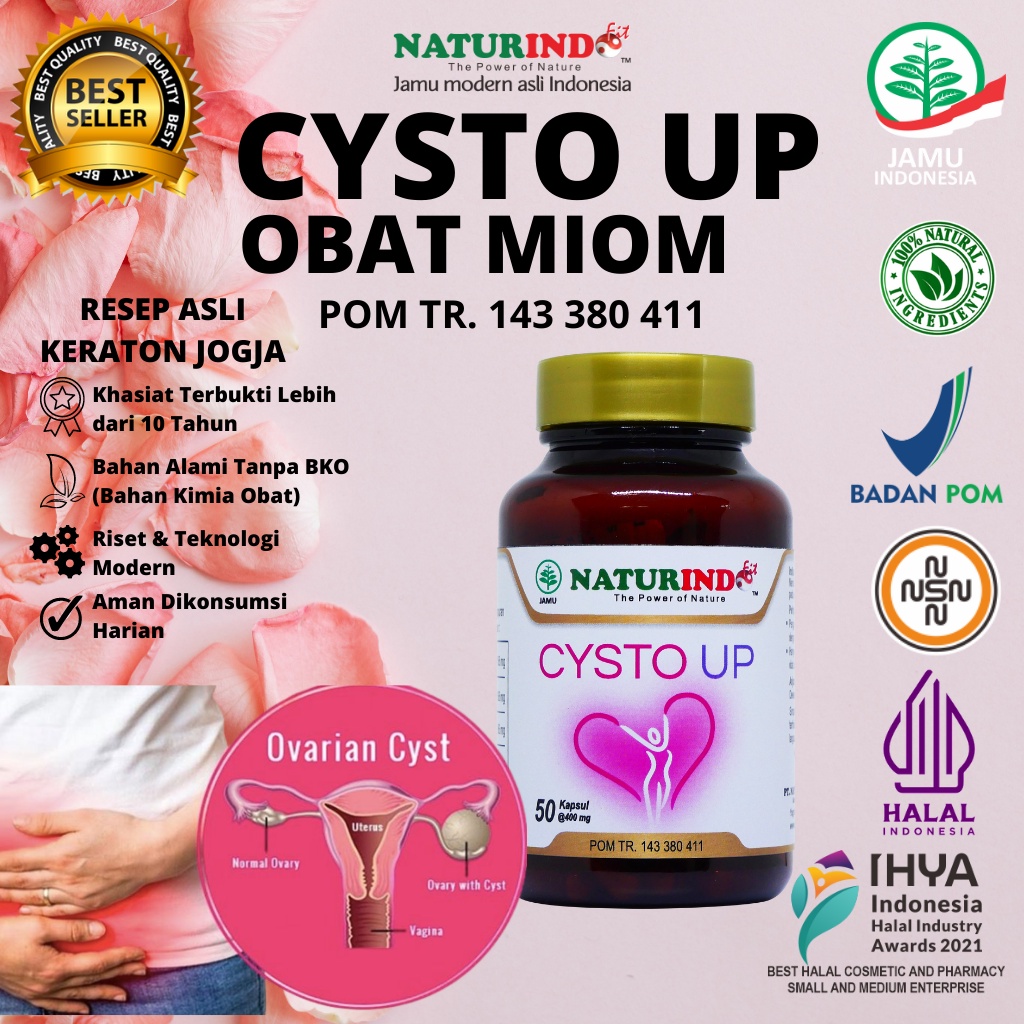 Jual Cysto Up Obat Herbal Miom Kista Ovarium Miom Mium Myom Endometriosis Bartholin Ganglion 2939