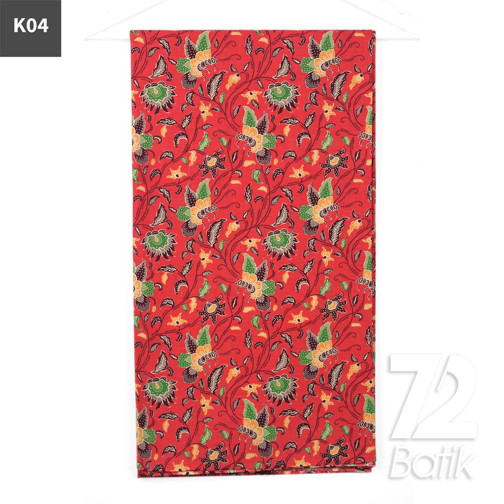 KAIN BATIK KATUN Premium Motif Kembang Kupu Warna Peach 723004 Cap 72IL Jarik Jarit Samping Kebat Panjang Batik Katun Modern Premium Bahan Seragam Batik Pernikahan Kantor Keluarga Murah Kamen Jadi Batik Bali Lembaran