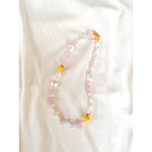 duckling become swan necklace