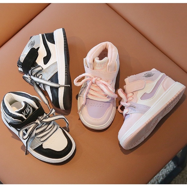 babyfit NECHYS sneakers semi boots high ankle shoes sepatu casual sporty import ty-0503r