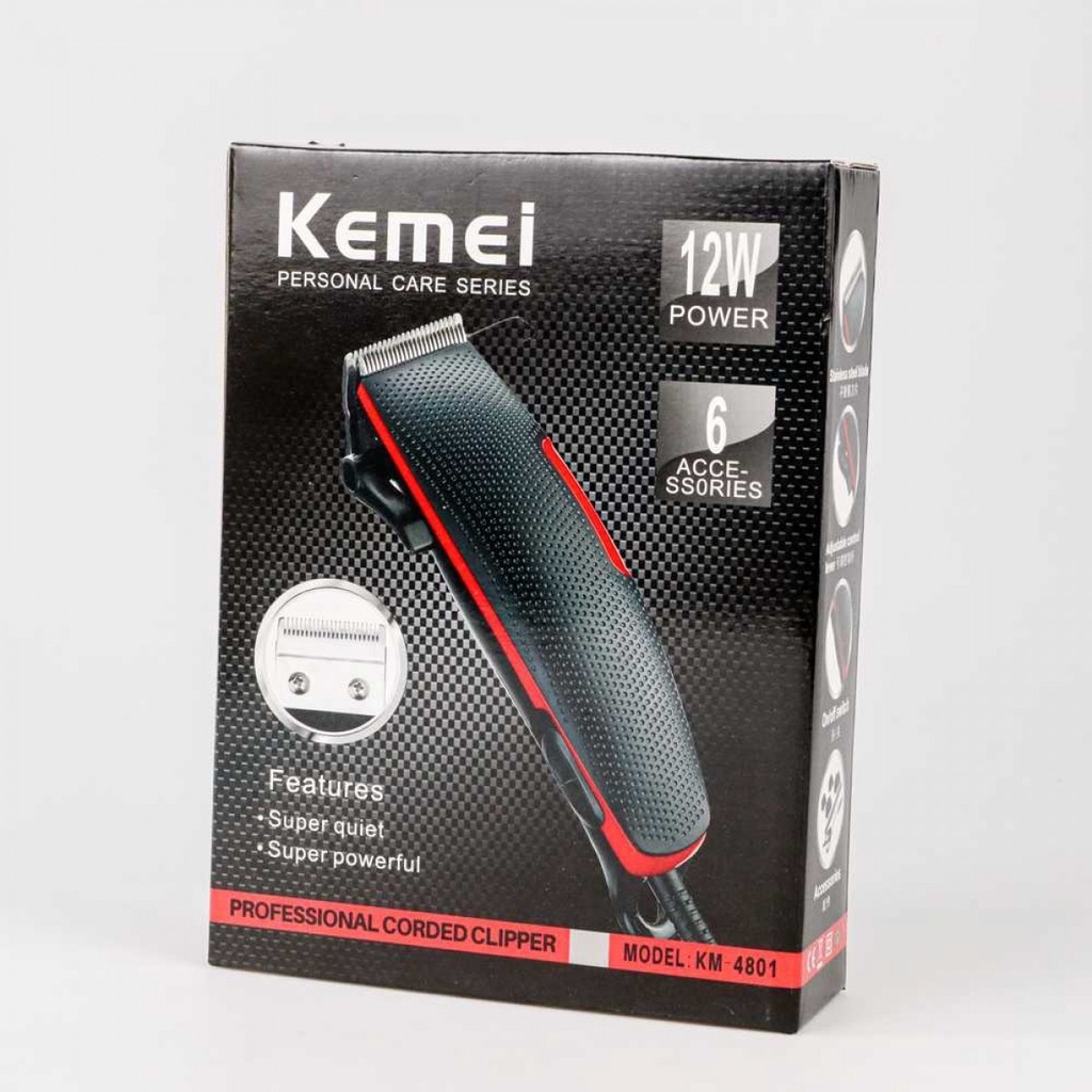 Kemei Alat Cukur Elektrik Hair Trimmer Shaver KM 4801