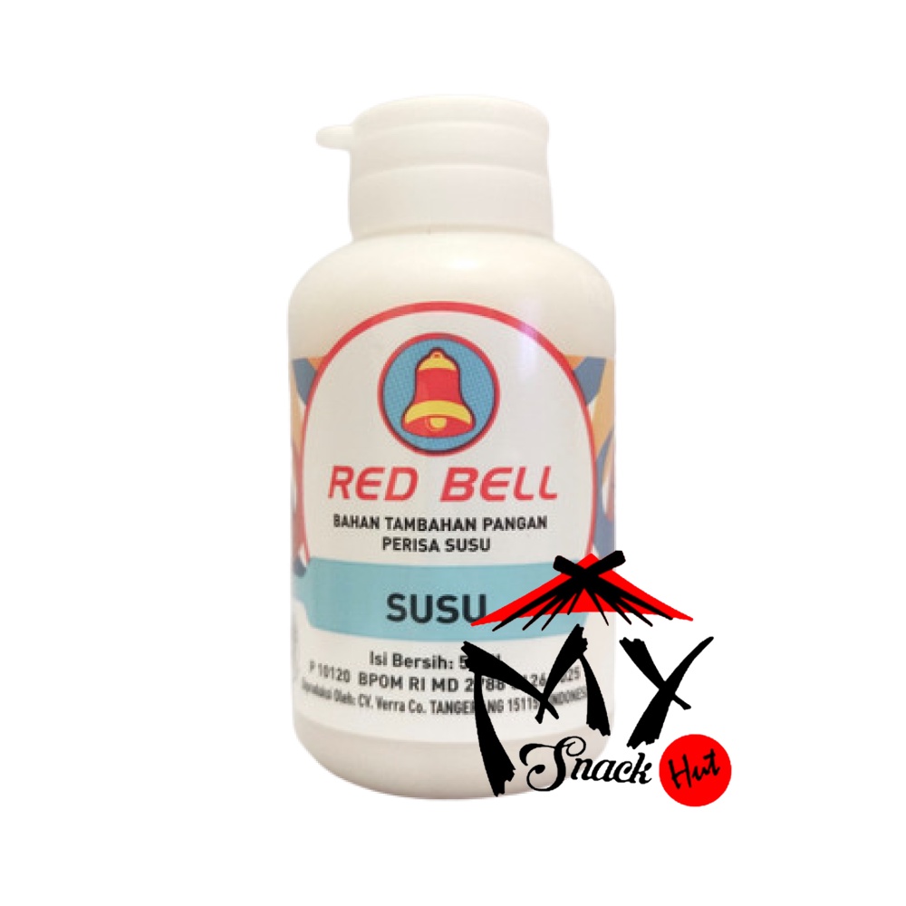 

RED BELL PASTA SUSU 55ML - RED BEL PERISA SIRUP RASA MILK REDBEL PERASA ES BUAH SEGAR ROTI KUE HALAL