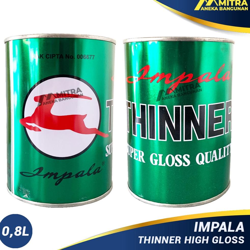 Jual KODE 0500 THINNER IMPALA 1 LITER PENGENCER CAT SINTETIS MINYAK