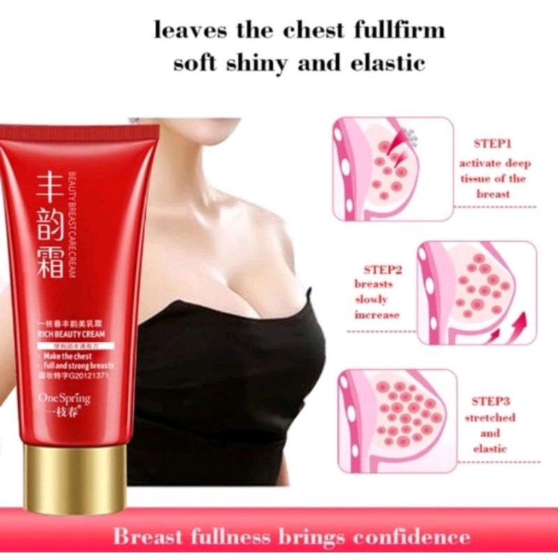 One Spring Breast beauty Cream pengencang dan pembesar payudara dan bokong berkualitas