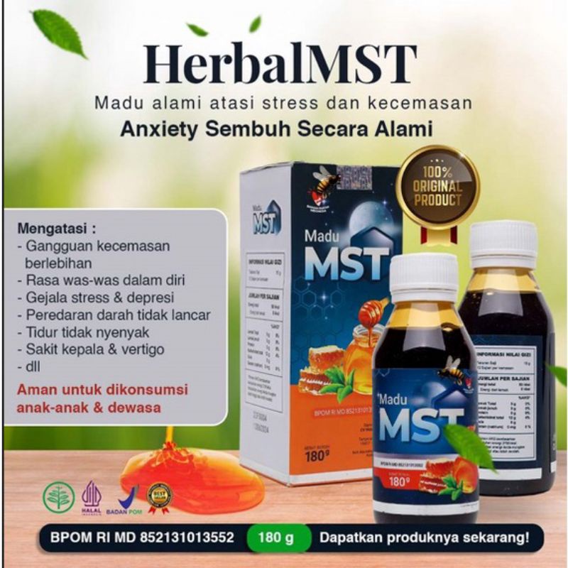

Herbal MST | Madu Susah Tidur # 180gr