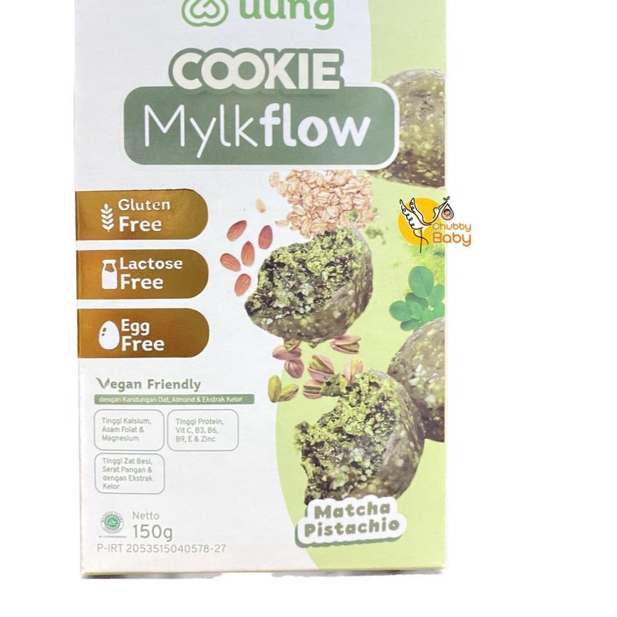 

HR6✩ MOM UUNG COOKIE MYLKFLOW PISTACHIO Terlaku