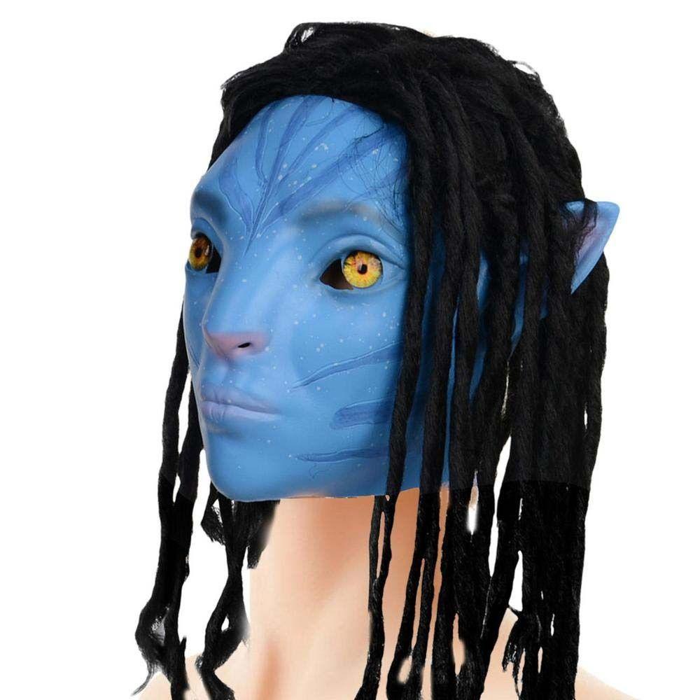 Avatar2 Cosplay Topeng Halloween Dekorasi Topeng Topeng Topeng Karnaval Film Avatar Topeng Prom Party Halloween Party Avatar The Way of Water