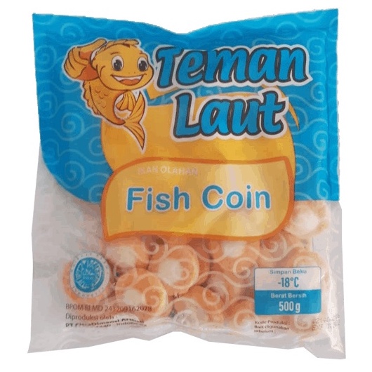 

TEMAN LAUT FISH COIN 500 GR