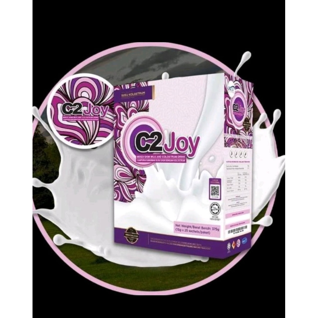 C2 Joy Susu Colostrum Original Malaysia FREE MEMBER