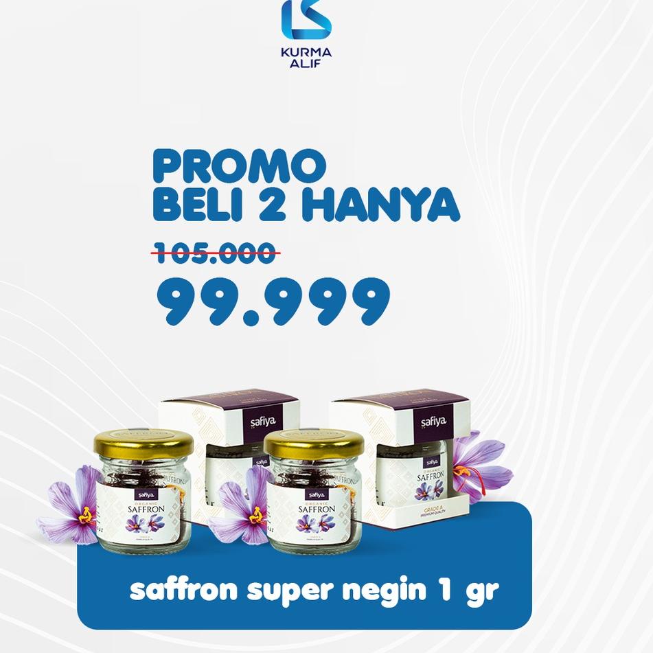 

STAR Saffron Safron Super Negin 0.25 - 2 gr Premium Original SAFIYA HERBAL