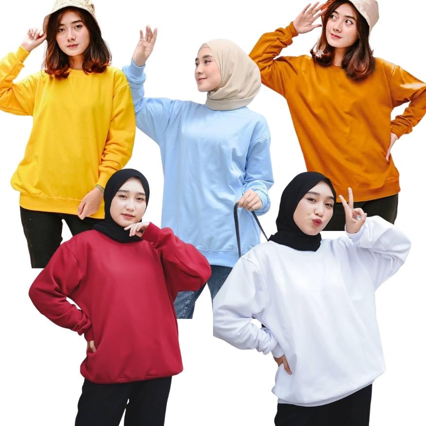 Sweater Hoodie Wanita - Sweater Wanita Trend Masa Kini