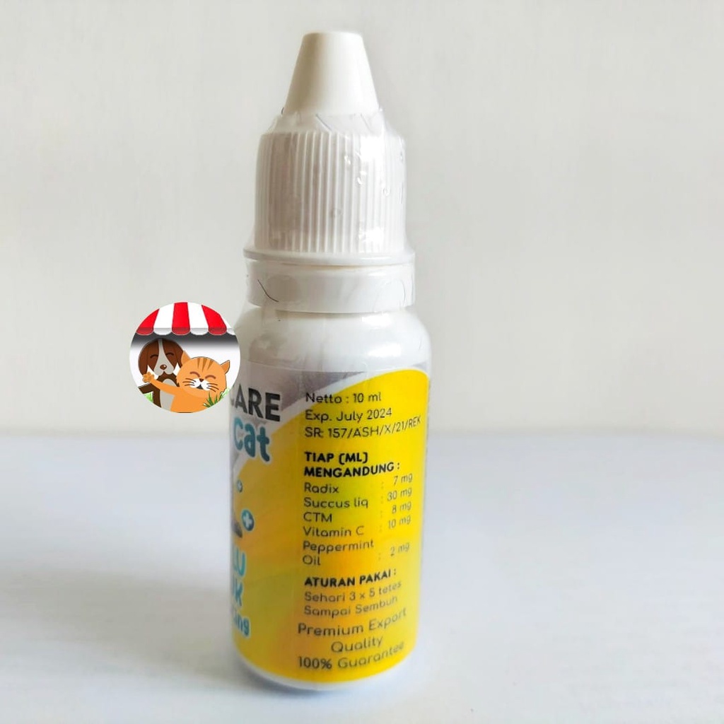 Royal Care Flu &amp; Batuk Cat 10ml - Obat Flu Batuk Kucing