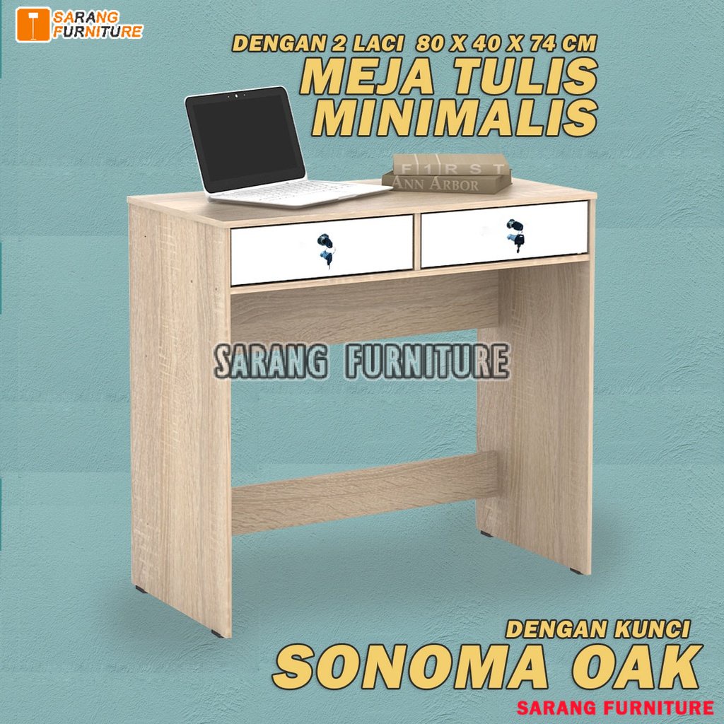 MEJA KERJA MEJA TULIS MEJA KANTOR KECIL MEJA BELAJAR RUANG KERJA RUMAH MK84 MT800 MEJA MINIMALIS