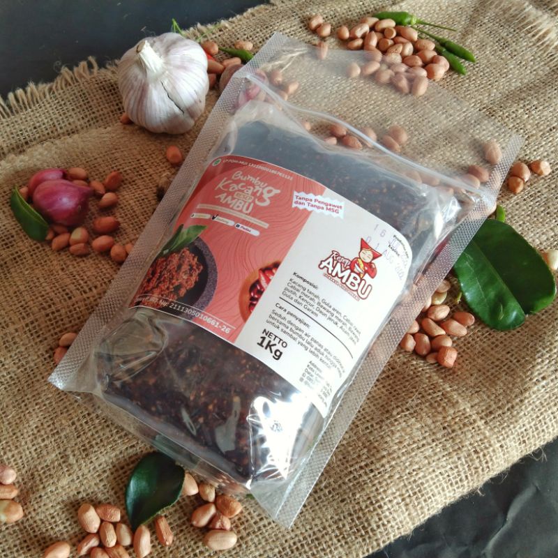 

Resep AMBU Bumbu Kacang/Pical/Pecel/Lotek Instan Khas Minang Kemasan 1 kg