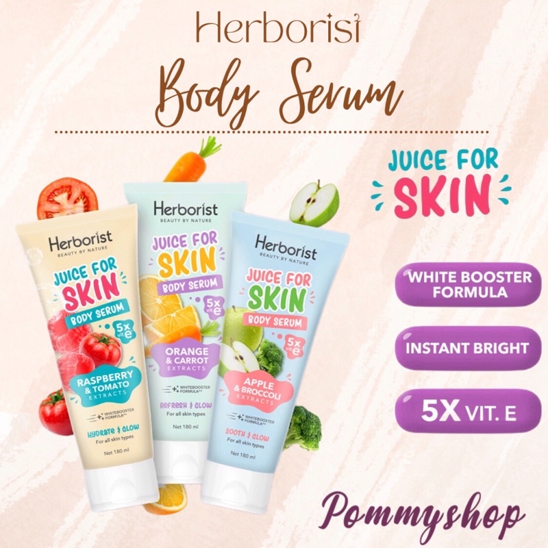 Herborist Juice For Skin Body Serum 180ml