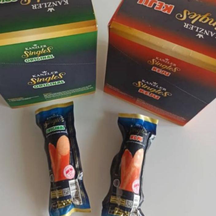 

1 BOX KANZLER SINGLES SOSIS BAKSO ISI 12 PCS 1 DUS 1 LUSIN