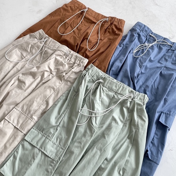 Peach Poppy RUBY Cargo Pants Big Side - Celana Cargo Premium Wanita