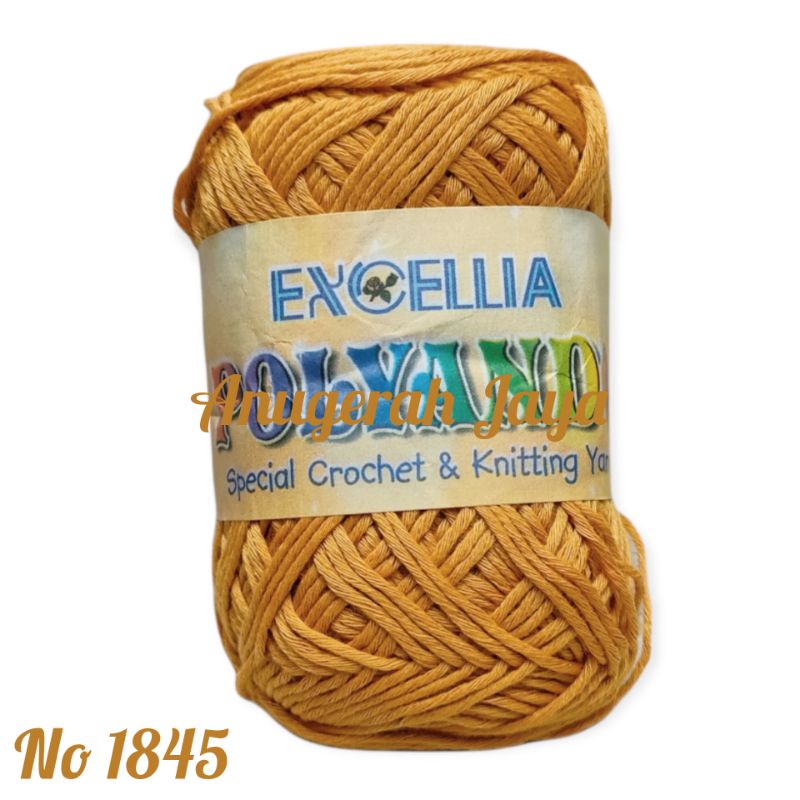 Benang Rajut Polyando No 1845