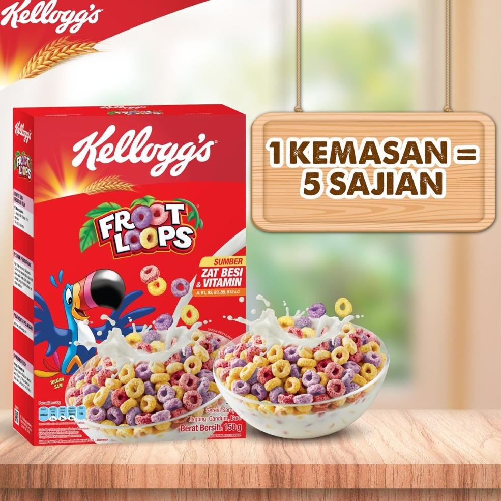 

[Terlaris Today] [BELI BARENG] Kelloggs Froot Loops Sereal 150 gr .,,.,.,