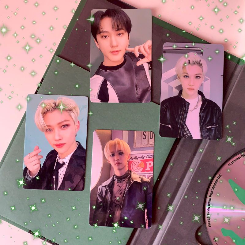 PHOTOCARD PC OFFICIAL FELIX CHANGBIN STRAYKIDS ALBUM ODDINARY FURYUU SOUNDWAVE LUCKY DRAW WITHFANS W