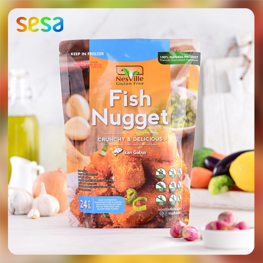 

Nesville Gluten Free - Fish Nugget 24 pcs 500 g