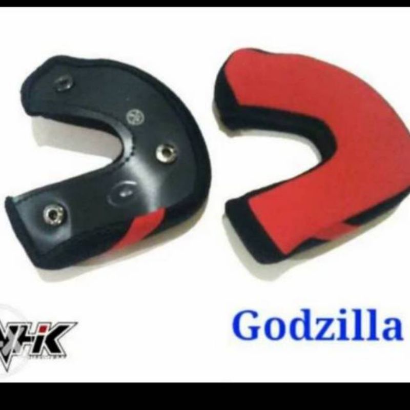 Busa helm Pipi NHK GOZILA Like original.. kancing besi Murah Kualitas Mewah