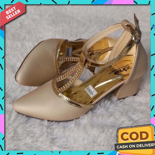 Sandal Anak Perempuan Heels Sandal Hak Tahu Tali Slip Sandal Pesta Termurah - Sandal Pesta Anak Pere