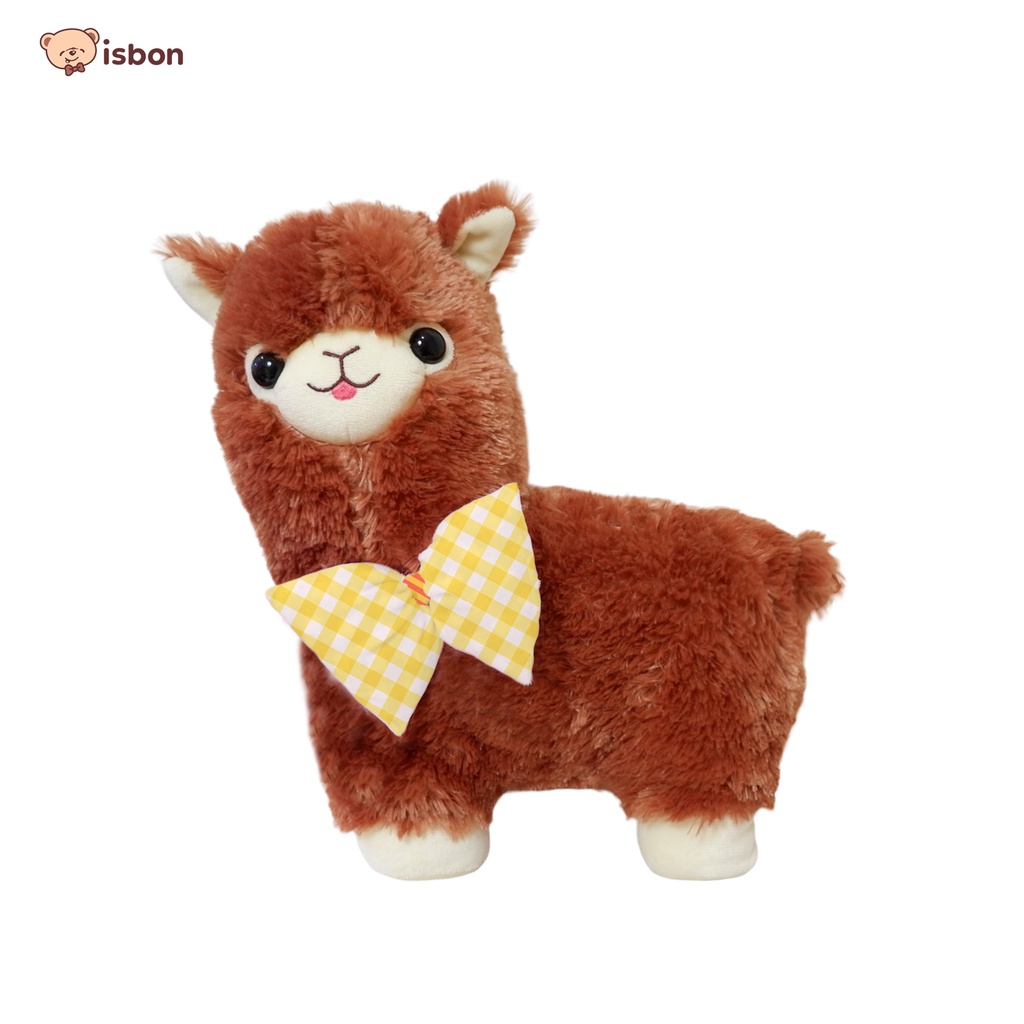 Boneka Llama Mainan Karakter Glama Alpaca Berbulu Halus dan Lembut by Istana Boneka