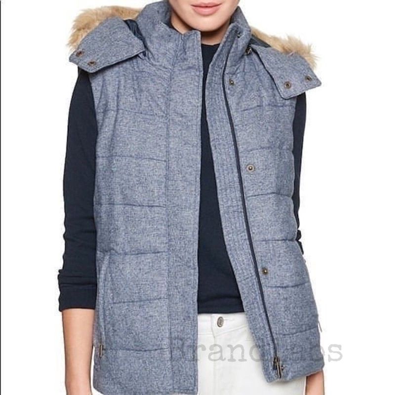 Ves Rompi Wanita  Musim Dingin  Banana Republic Branded Original