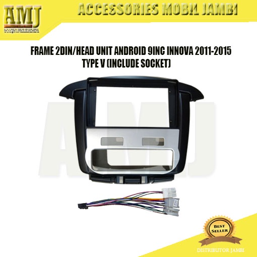 FRAME 2DIN 9INC ANDROID INNOVA 2011-2014