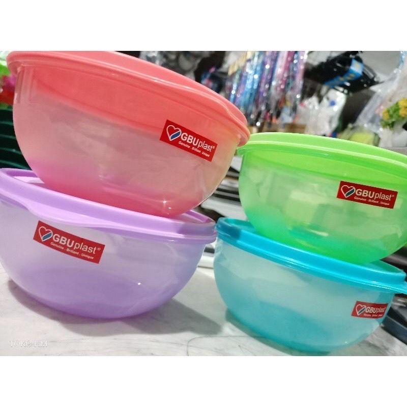 GBU Plast Alisya Medium 1200 ml Toples Makanan Kedap Udara BPA Free Food Safe Sealware