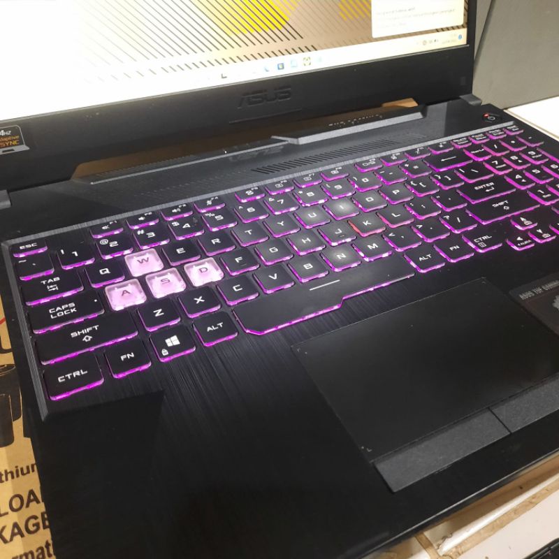 LAPTOP ASUS TUF GAMING 15 FA506|| RYZEN 7-4800H RAM 8GB/SSD 512GB GTX1650Ti 4GB+Amd Radeon