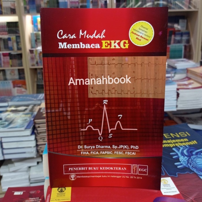 Promo Buku Cara Mudah Membaca Ekg - Surya Dharma Termurah