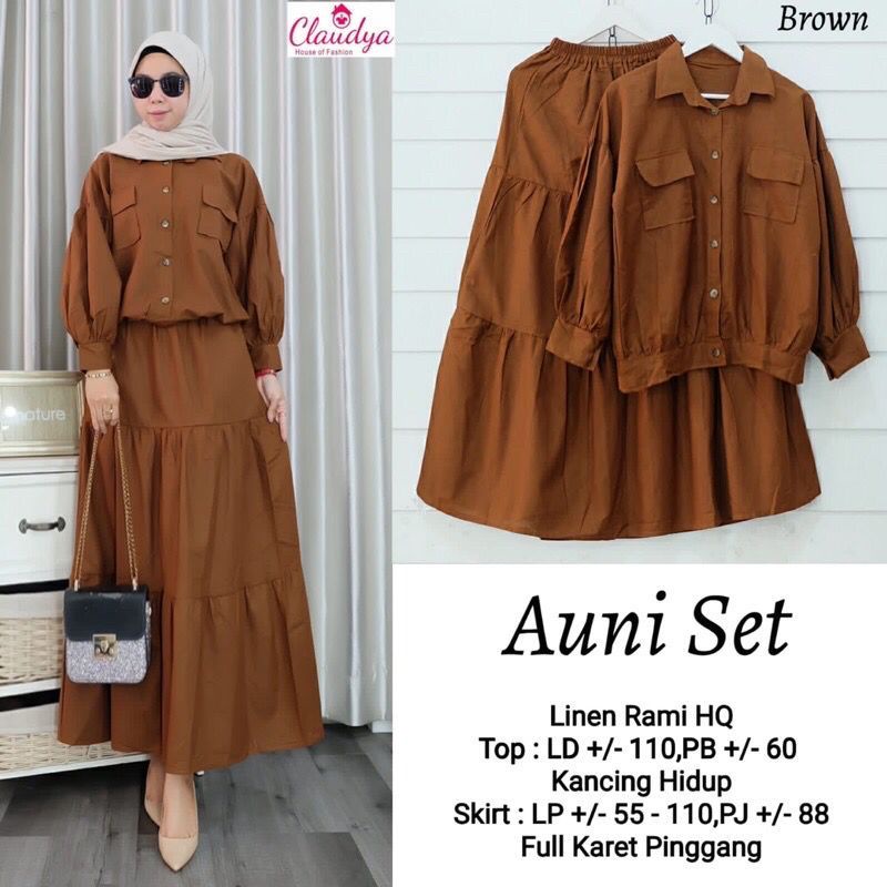 Fashion MUSLIM, baju wanita, baju stelan wanita, setelan, stelan, Baju stelan, fashion wanita, one set. Auni Set