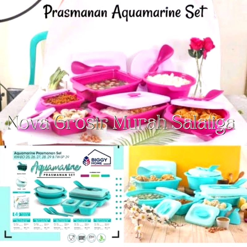 SET PRASMANAN AQUAMARINE