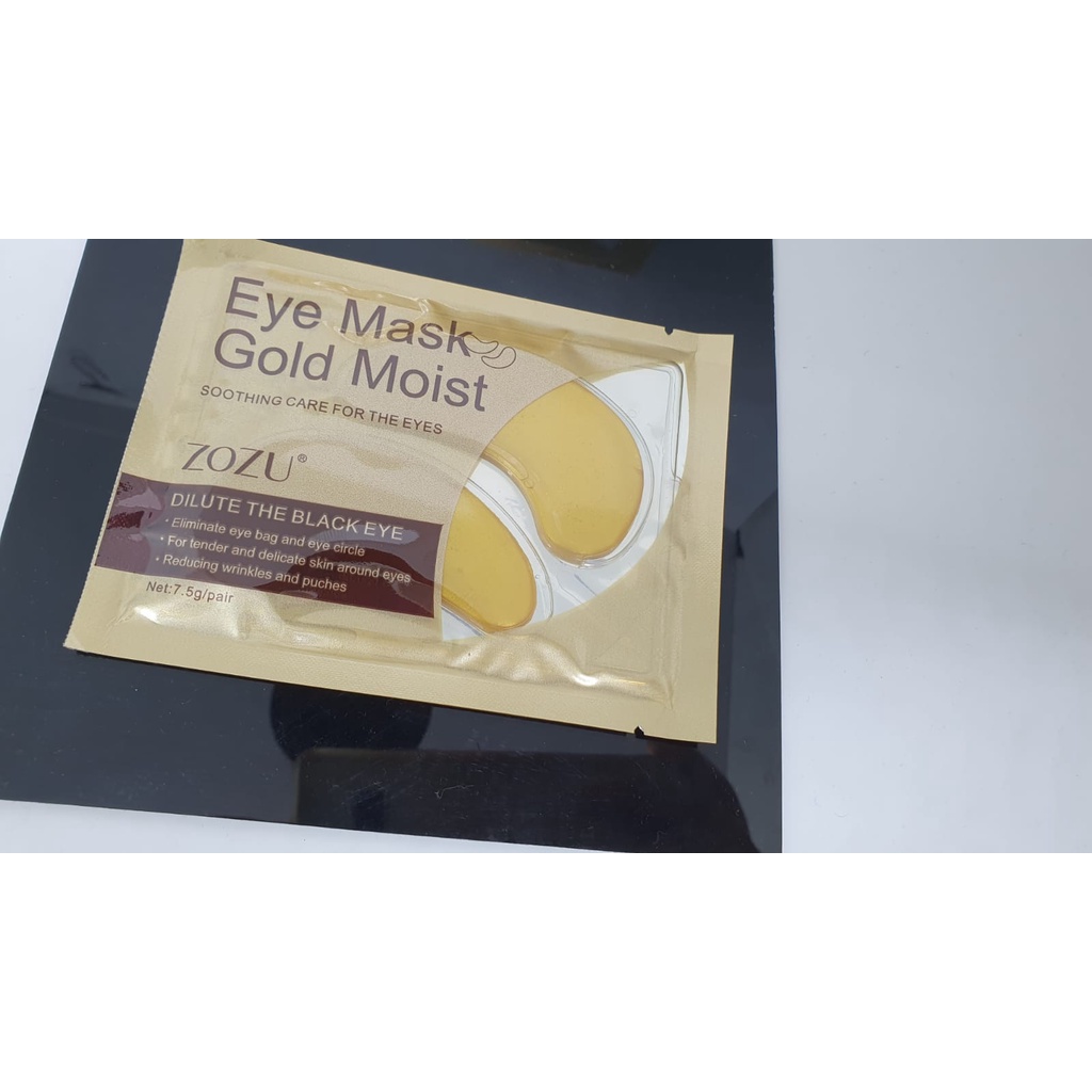 Zozu Eya Mask Gold masker mata anti mata panda