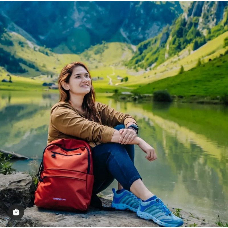 Tas Ransel Rei Stereo V1 Original 100%+Raincover