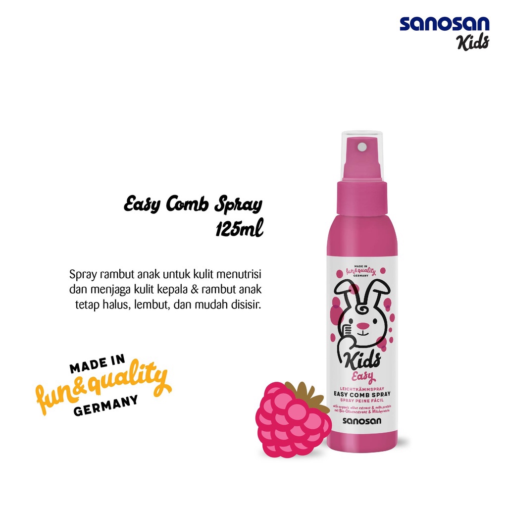 SANOSAN KIDS EASY COMB SPRAY 125ML