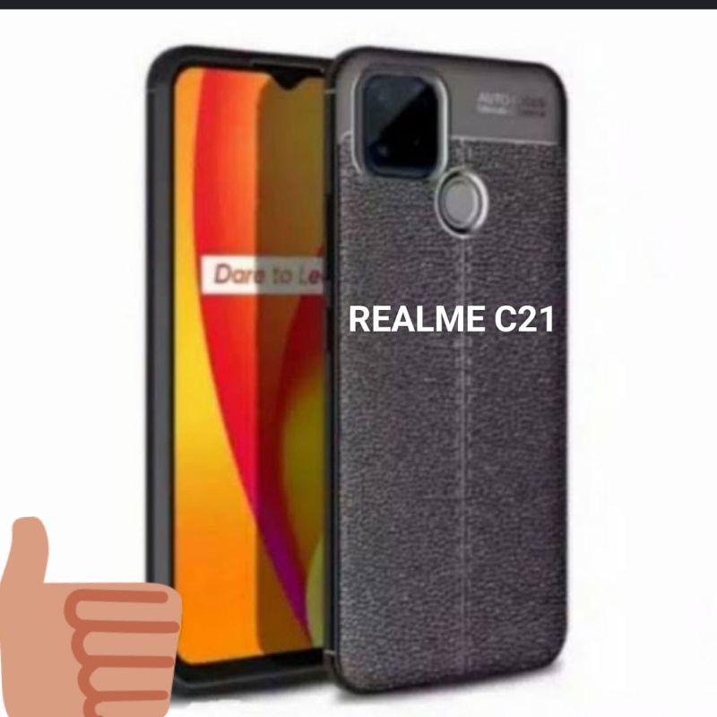 AUTO FOCUS SOFTCASE BLACK FOR REALME C21