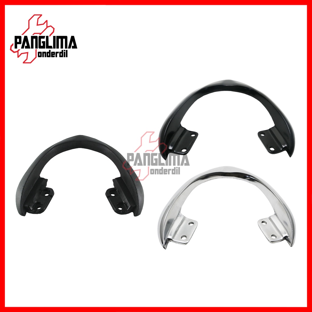 Behel Belakang Honda Beat Lama-Old Karbu Begel-Pegangan Tangan-Bracket-Breket-Handle-Handel-Hendel-Hendle Karet-Besi Jok-Jox